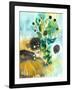 Sunflower Kisses II-Corina Capri-Framed Art Print