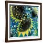 Sunflower Kisses-Corina Capri-Framed Premium Giclee Print