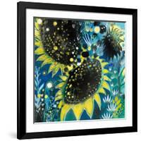 Sunflower Kisses-Corina Capri-Framed Premium Giclee Print