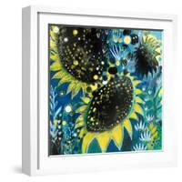 Sunflower Kisses-Corina Capri-Framed Art Print