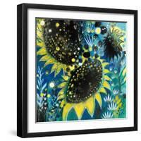 Sunflower Kisses-Corina Capri-Framed Art Print