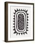 Sunflower / Lino Print-Alisa Galitsyna-Framed Photographic Print
