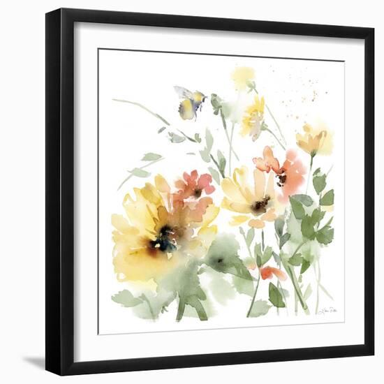 Sunflower Meadow I-Katrina Pete-Framed Art Print