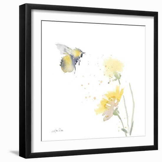 Sunflower Meadow IV-Katrina Pete-Framed Art Print
