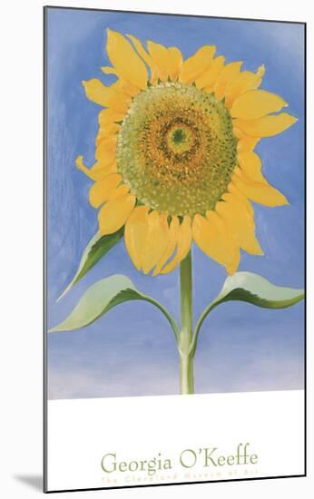 Sunflower, New Mexico, c.1935-Georgia O'Keeffe-Mounted Art Print