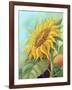 Sunflower, Oil Painting On Canvas-Valenty-Framed Art Print