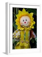 Sunflower Puppet-Charles Bowman-Framed Photographic Print