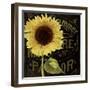 Sunflower Salon I-Color Bakery-Framed Giclee Print