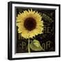 Sunflower Salon I-Color Bakery-Framed Giclee Print