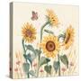 Sunflower Season II Bright-Janelle Penner-Stretched Canvas