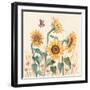 Sunflower Season II Bright-Janelle Penner-Framed Art Print