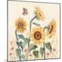 Sunflower Season II Bright-Janelle Penner-Mounted Art Print