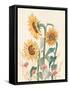 Sunflower Season IX Bright-Janelle Penner-Framed Stretched Canvas