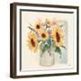 Sunflower Season V Bright-Janelle Penner-Framed Art Print