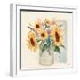 Sunflower Season V Bright-Janelle Penner-Framed Art Print