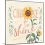 Sunflower Season VII Bright-Janelle Penner-Mounted Art Print