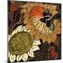 Sunflower Series #14-Ouida Touchon-Mounted Art Print