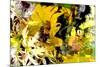 Sunflower Series Garden Variety Cat-Ruth Palmer-Mounted Art Print