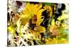 Sunflower Series Garden Variety Cat-Ruth Palmer-Stretched Canvas