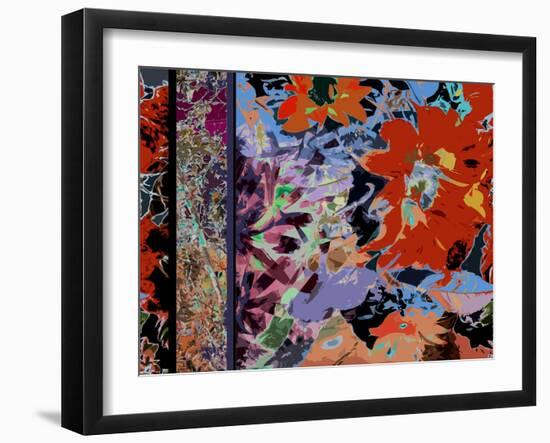 Sunflower Series Red-Ruth Palmer-Framed Art Print