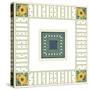 Sunflower Square-Maria Trad-Stretched Canvas