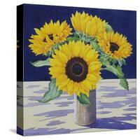 Sunflower Still Life-Christopher Ryland-Stretched Canvas