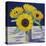 Sunflower Still Life-Christopher Ryland-Stretched Canvas
