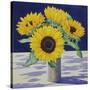 Sunflower Still Life-Christopher Ryland-Stretched Canvas