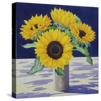 Sunflower Still Life-Christopher Ryland-Stretched Canvas