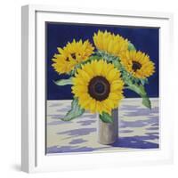 Sunflower Still Life-Christopher Ryland-Framed Giclee Print