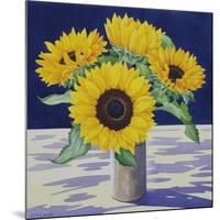 Sunflower Still Life-Christopher Ryland-Mounted Giclee Print