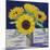 Sunflower Still Life-Christopher Ryland-Mounted Giclee Print