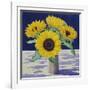 Sunflower Still Life-Christopher Ryland-Framed Giclee Print