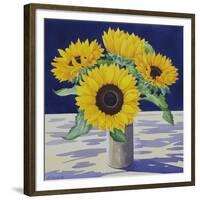 Sunflower Still Life-Christopher Ryland-Framed Giclee Print