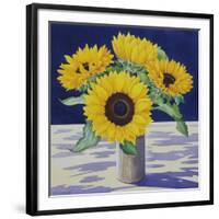 Sunflower Still Life-Christopher Ryland-Framed Giclee Print