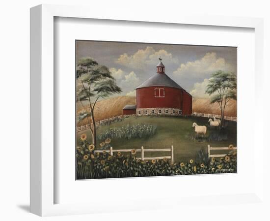 Sunflower Summer-Barbara Jeffords-Framed Art Print