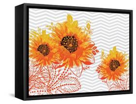 Sunflower Sunday-Bee Sturgis-Framed Stretched Canvas