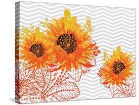 Sunflower Sunday-Bee Sturgis-Stretched Canvas