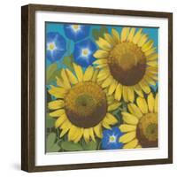 Sunflower Time-Kathrine Lovell-Framed Art Print