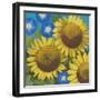 Sunflower Time-Kathrine Lovell-Framed Art Print