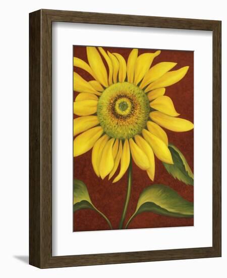 Sunflower-John Zaccheo-Framed Giclee Print