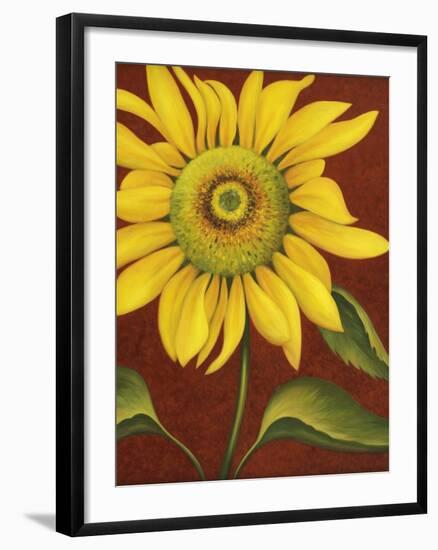 Sunflower-John Zaccheo-Framed Giclee Print