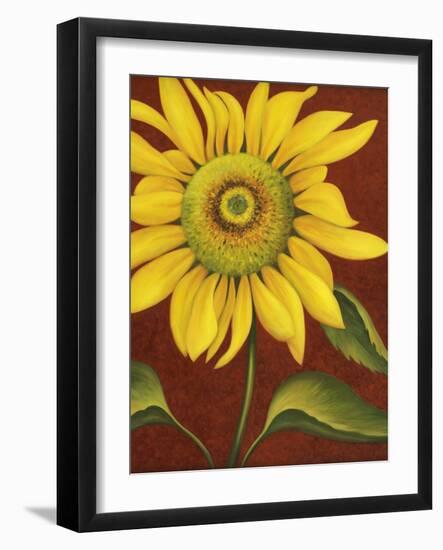 Sunflower-John Zaccheo-Framed Giclee Print