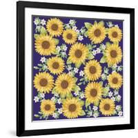 Sunflower-Maria Trad-Framed Giclee Print