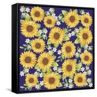 Sunflower-Maria Trad-Framed Stretched Canvas