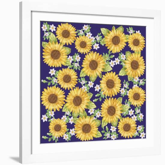 Sunflower-Maria Trad-Framed Giclee Print