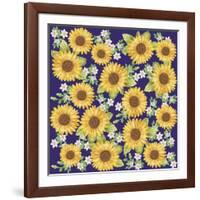 Sunflower-Maria Trad-Framed Giclee Print