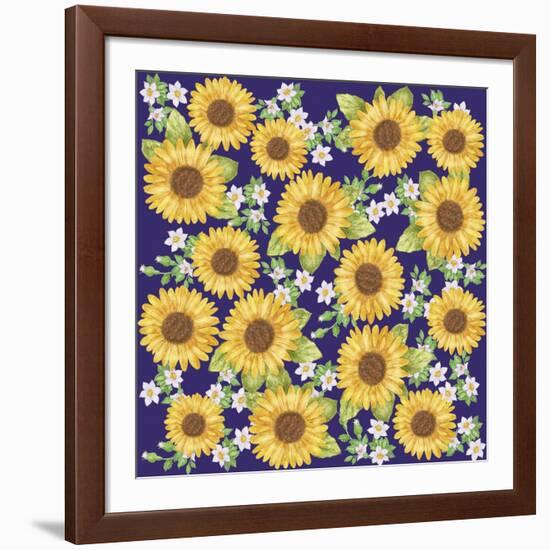 Sunflower-Maria Trad-Framed Giclee Print