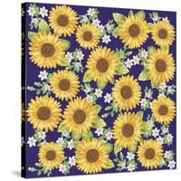 Sunflower-Maria Trad-Stretched Canvas