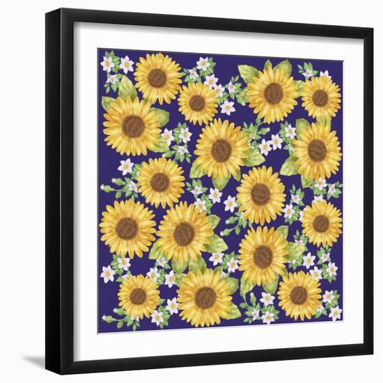 Sunflower-Maria Trad-Framed Giclee Print